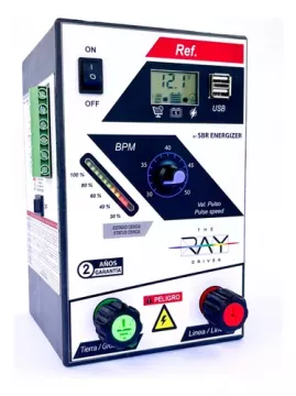 Impulsor Cerca Eléctrica Solar 50km, Incluye Panel, Batería